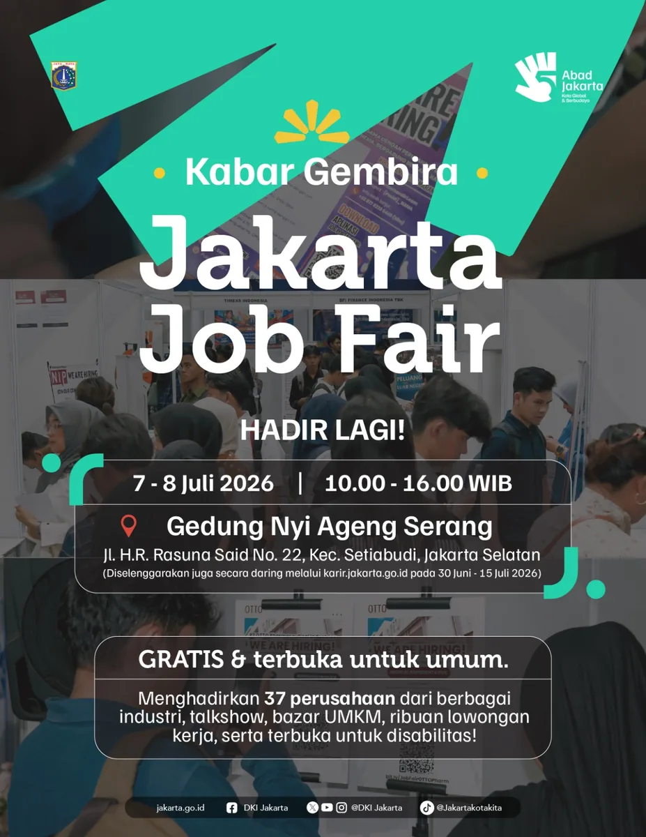 Job Fair Kabupaten Malaka 2026 (Suku Dinas TKTE Wilayah Kabupaten Malaka Barat) : 7-8 Juli 2026